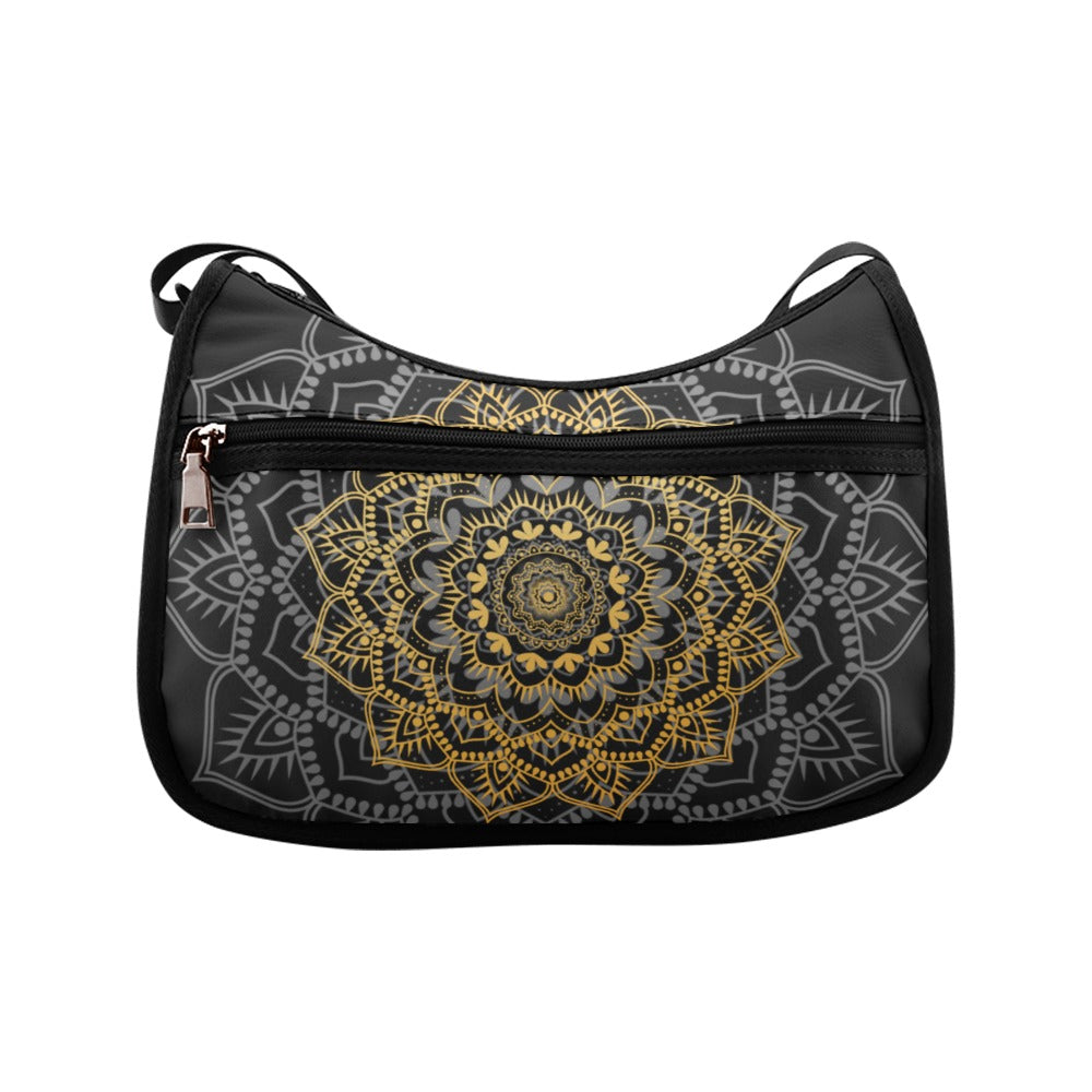 Golden Mandala Crossbody Bag - Offbeat Sweetie