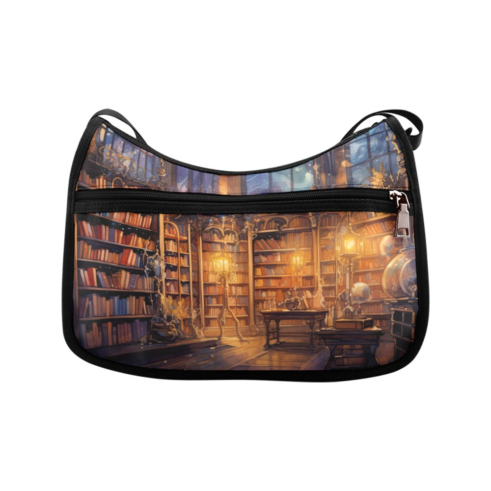 Bibliotheca Crossbody Bag - Offbeat Sweetie