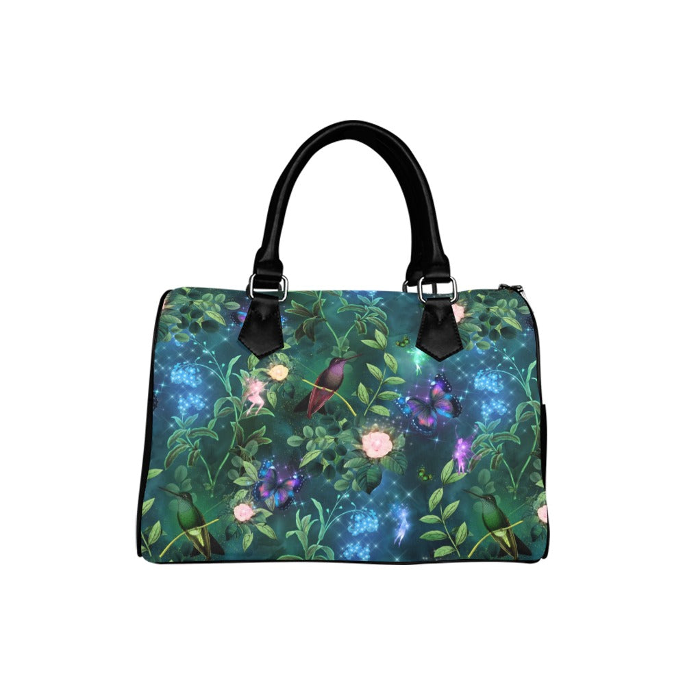 Enchanted Garden Boston Handbag - Offbeat Sweetie