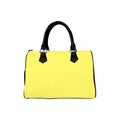 Sunny Yellow Boston Handbag - Offbeat Sweetie