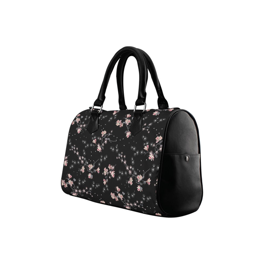 Night Garden Boston Handbag - Offbeat Sweetie