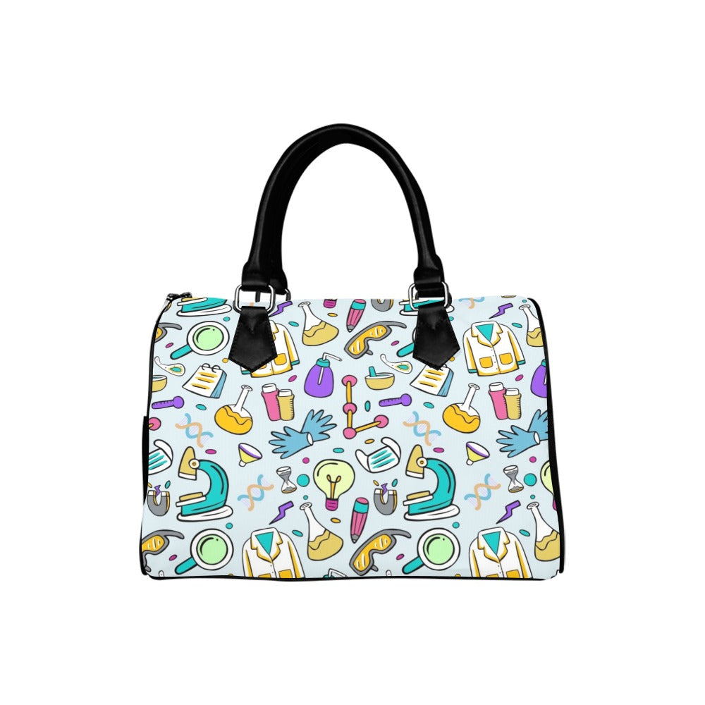STEM Blue Boston Handbag