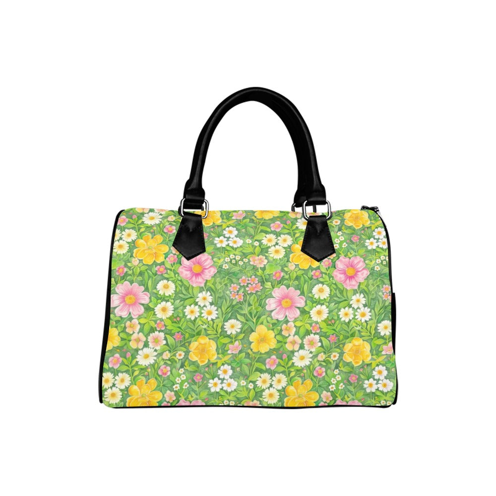 Wildflowers Boston Handbag