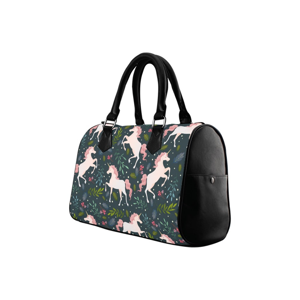 Unicorn Garden Boston Handbag - Offbeat Sweetie
