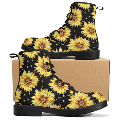 Sunflowers Unisex Boots Offbeat Sweetie