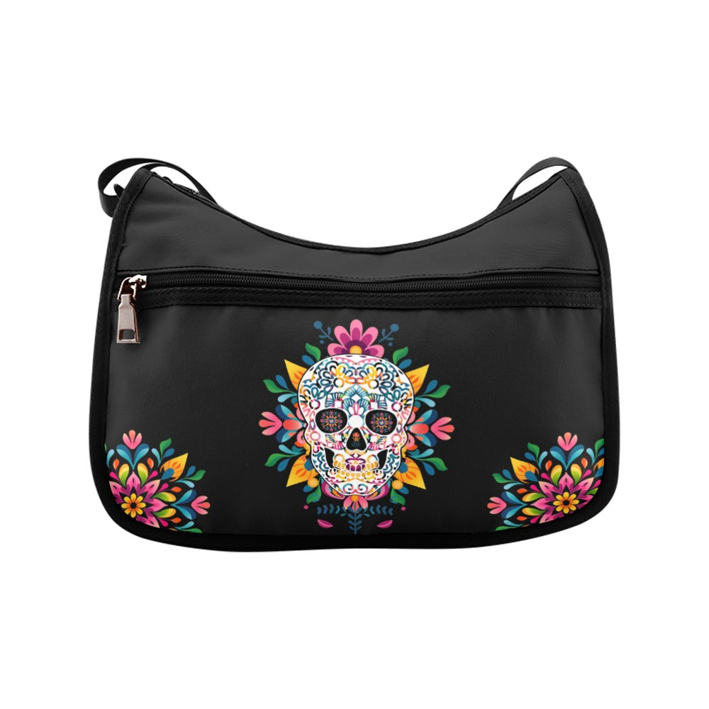 Sugar Skull Crossbody Bag - Offbeat Sweetie