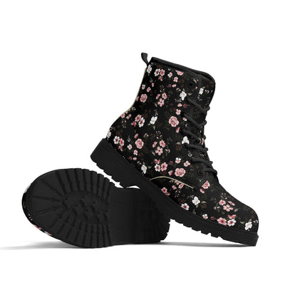 Midnight Blossom Unisex Boots – Offbeat Sweetie