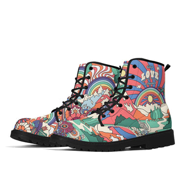Peace And Love Unisex Boots – Offbeat Sweetie