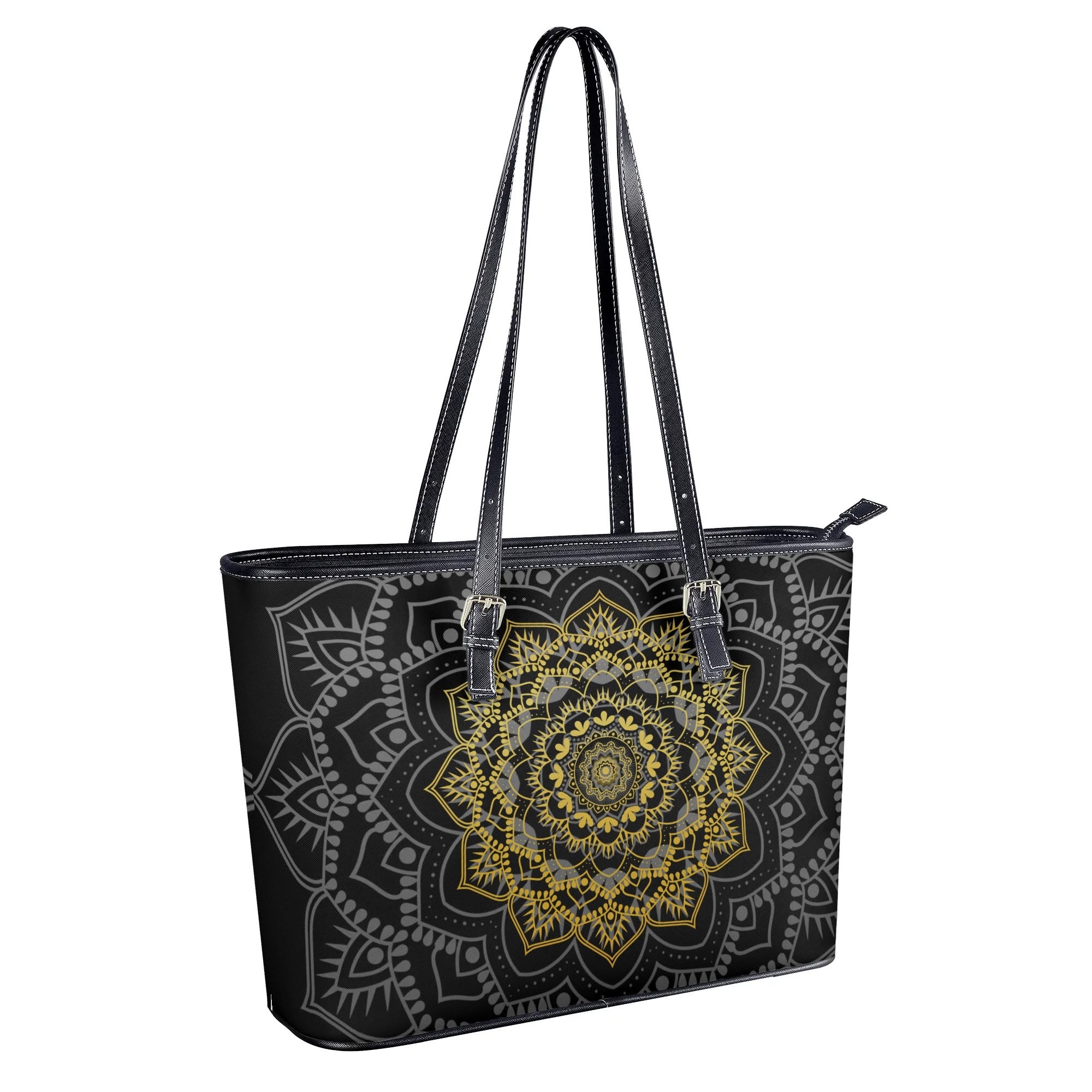Golden Mandala Tote Bag - Offbeat Sweetie