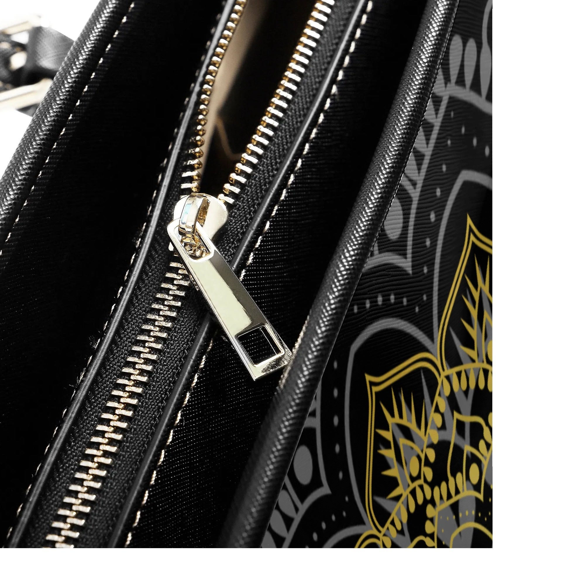 Golden Mandala Tote Bag - Offbeat Sweetie