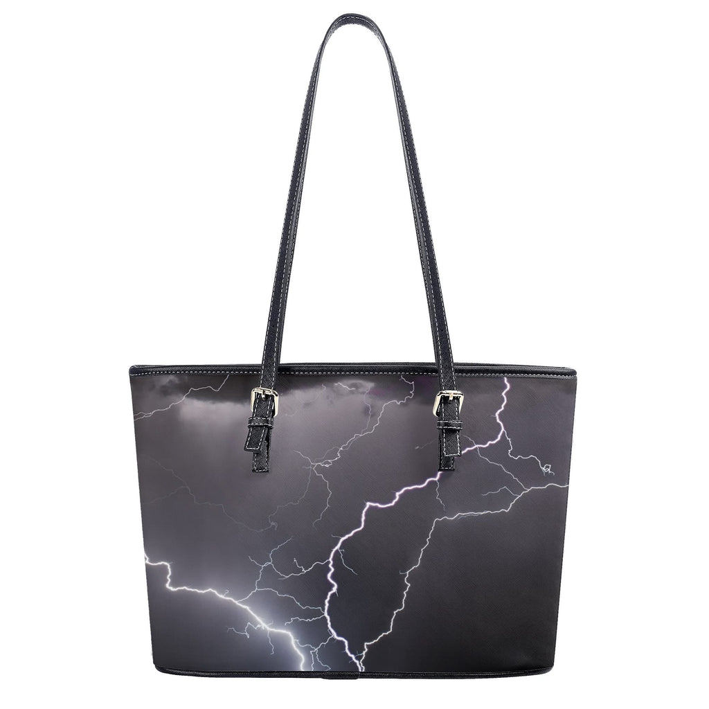 Lightning Crashes Tote Bag - Offbeat Sweetie
