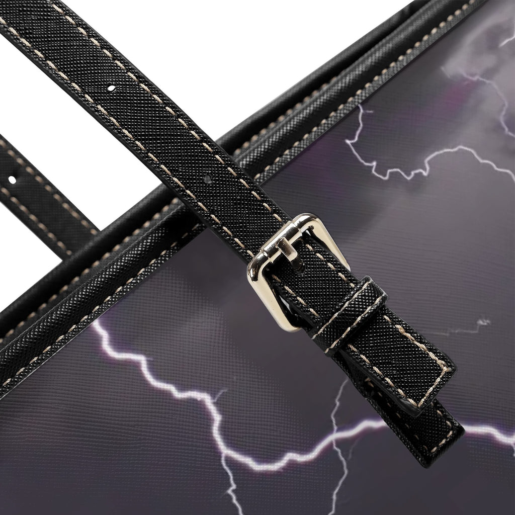 Lightning Crashes Tote Bag - Offbeat Sweetie