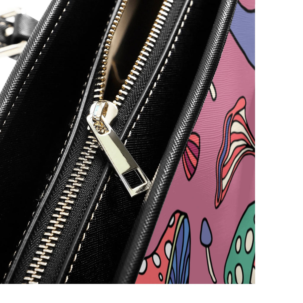 Mismatched Mushrooms Tote Bag - Offbeat Sweetie