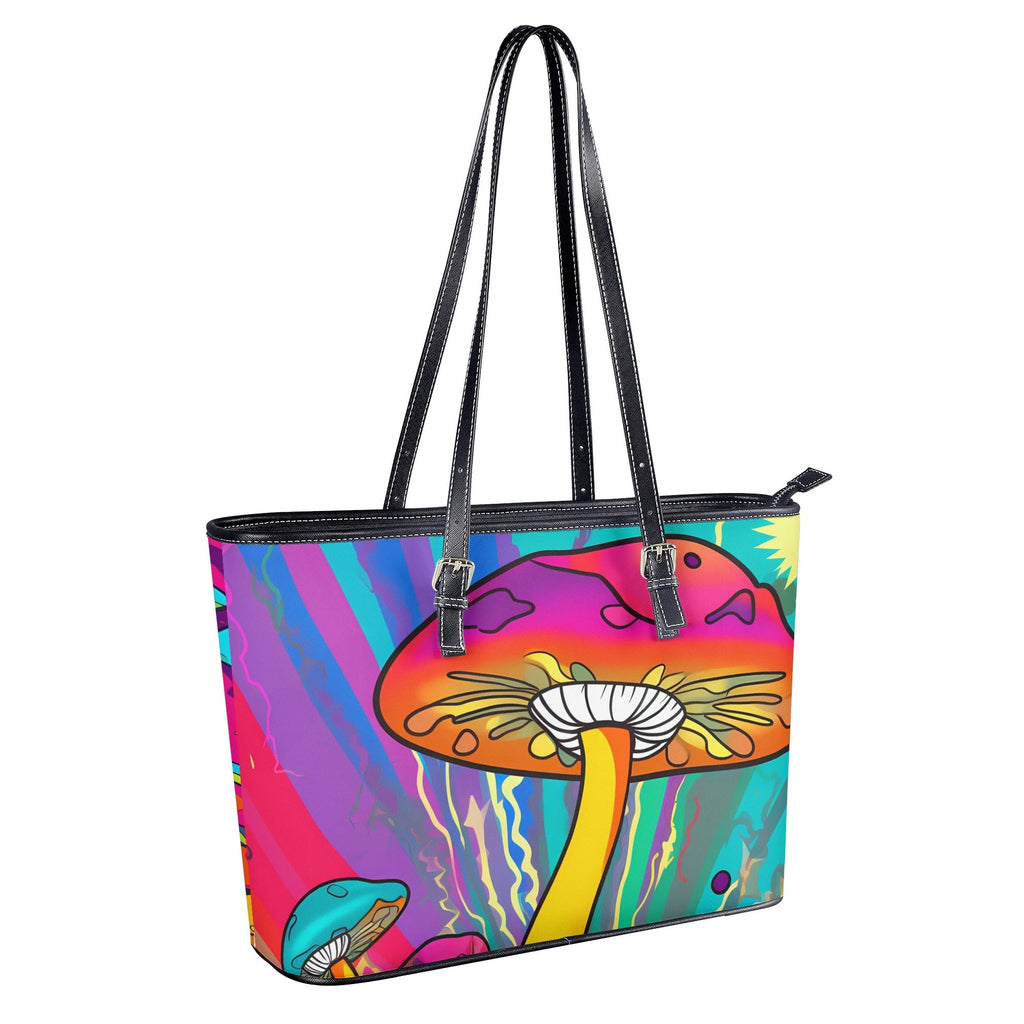 Psychedelic Mushies Tote Bag - Offbeat Sweetie