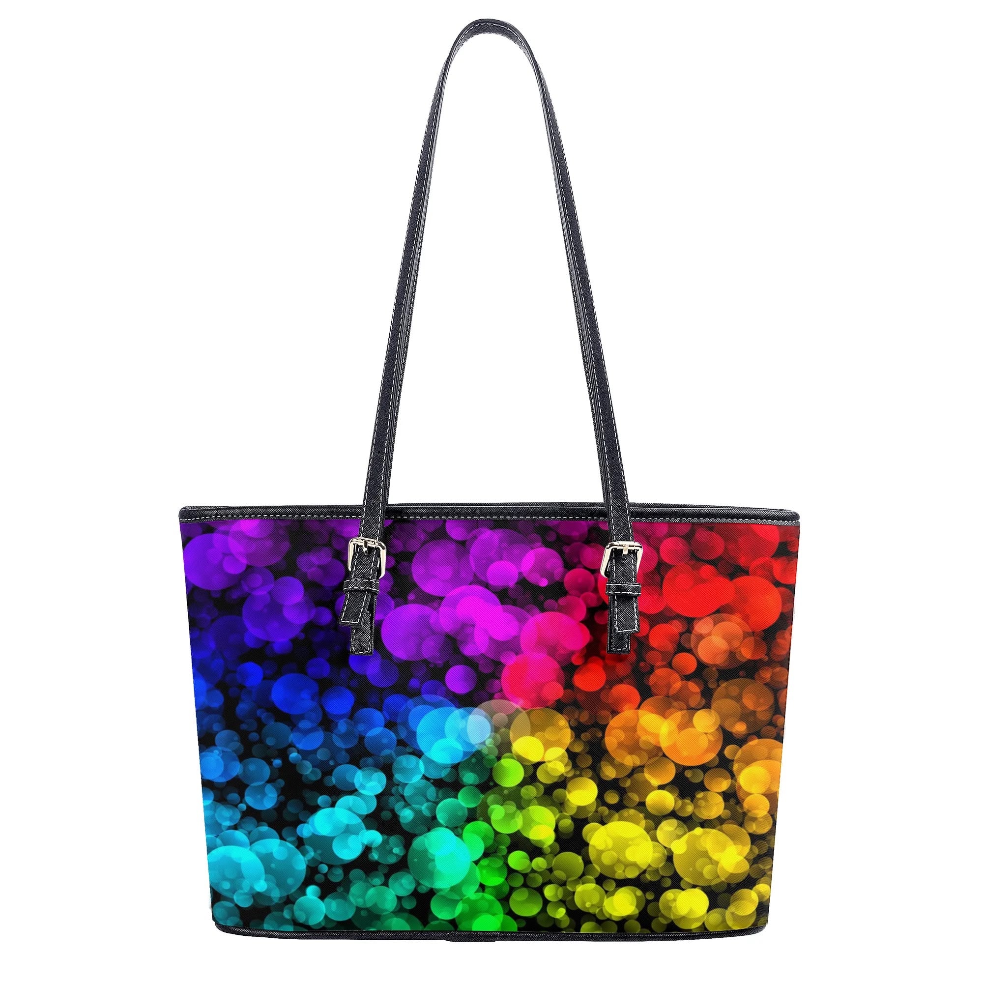 Rainbow Bubbles Tote Bag - Offbeat Sweetie