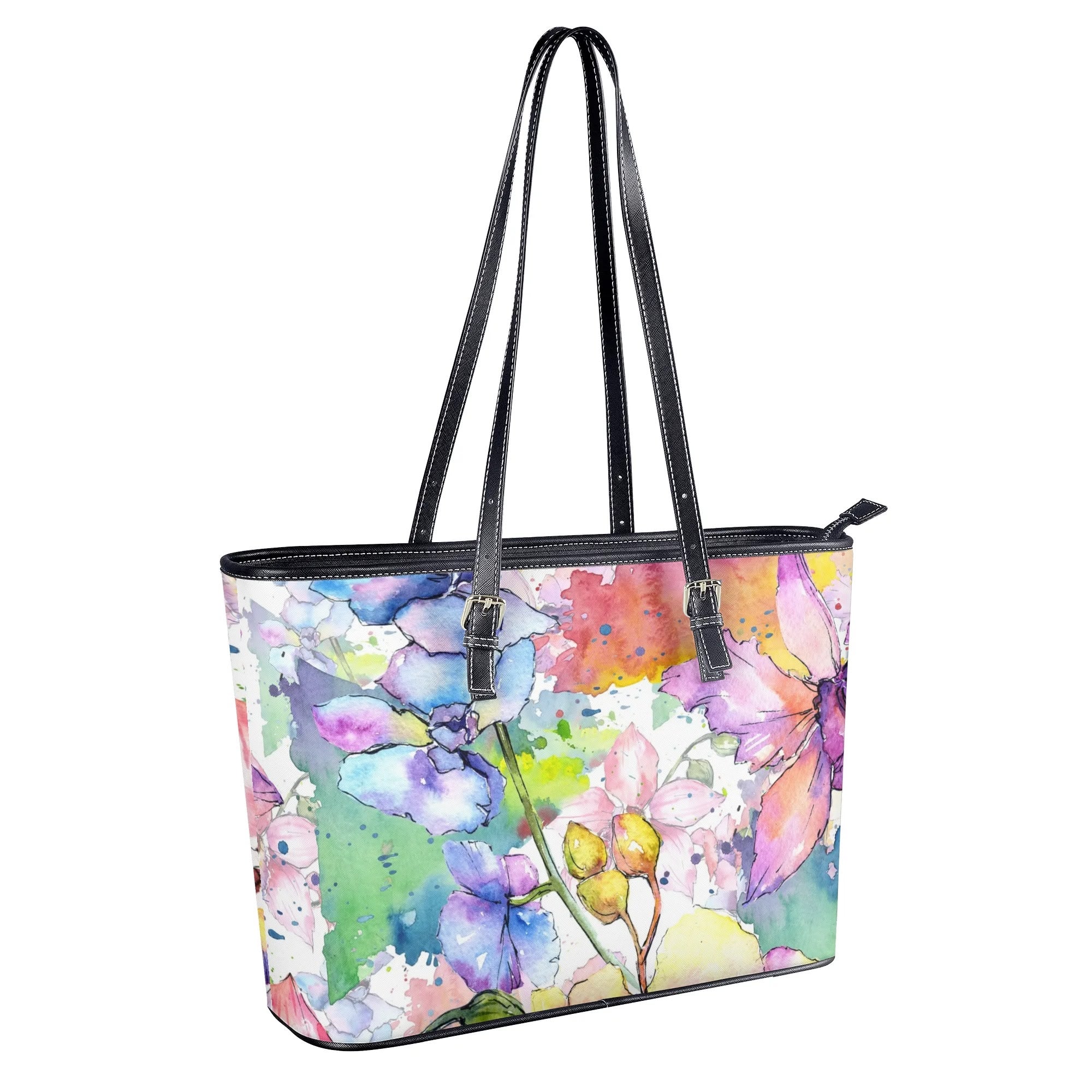 Watercolour Flowers Tote Bag - Offbeat Sweetie