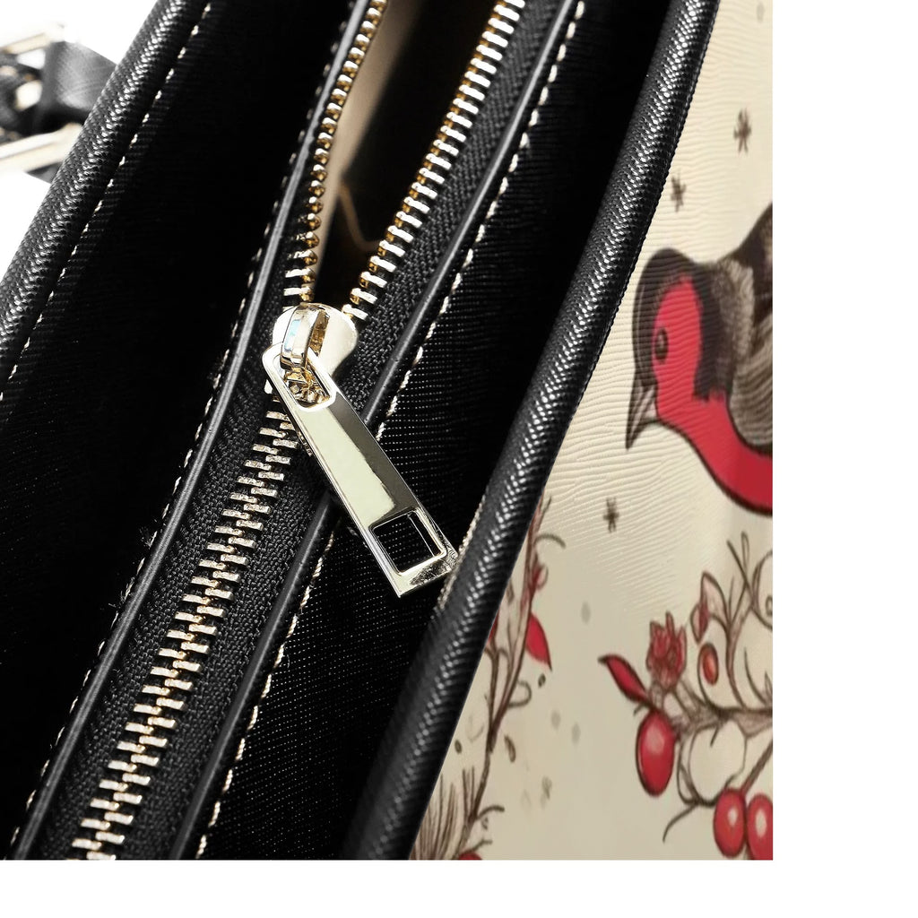 Christmas Birds Tote Bag - Offbeat Sweetie