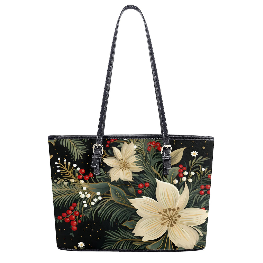 Christmas Flora Tote Bag - Offbeat Sweetie