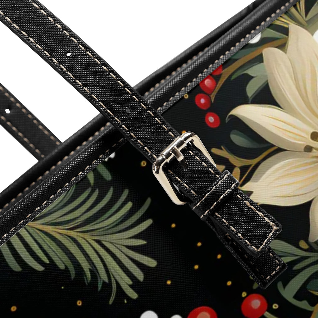 Christmas Flora Tote Bag - Offbeat Sweetie