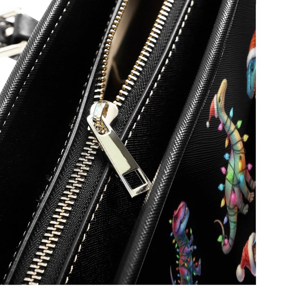 Dinos In Lights Tote Bag - Offbeat Sweetie