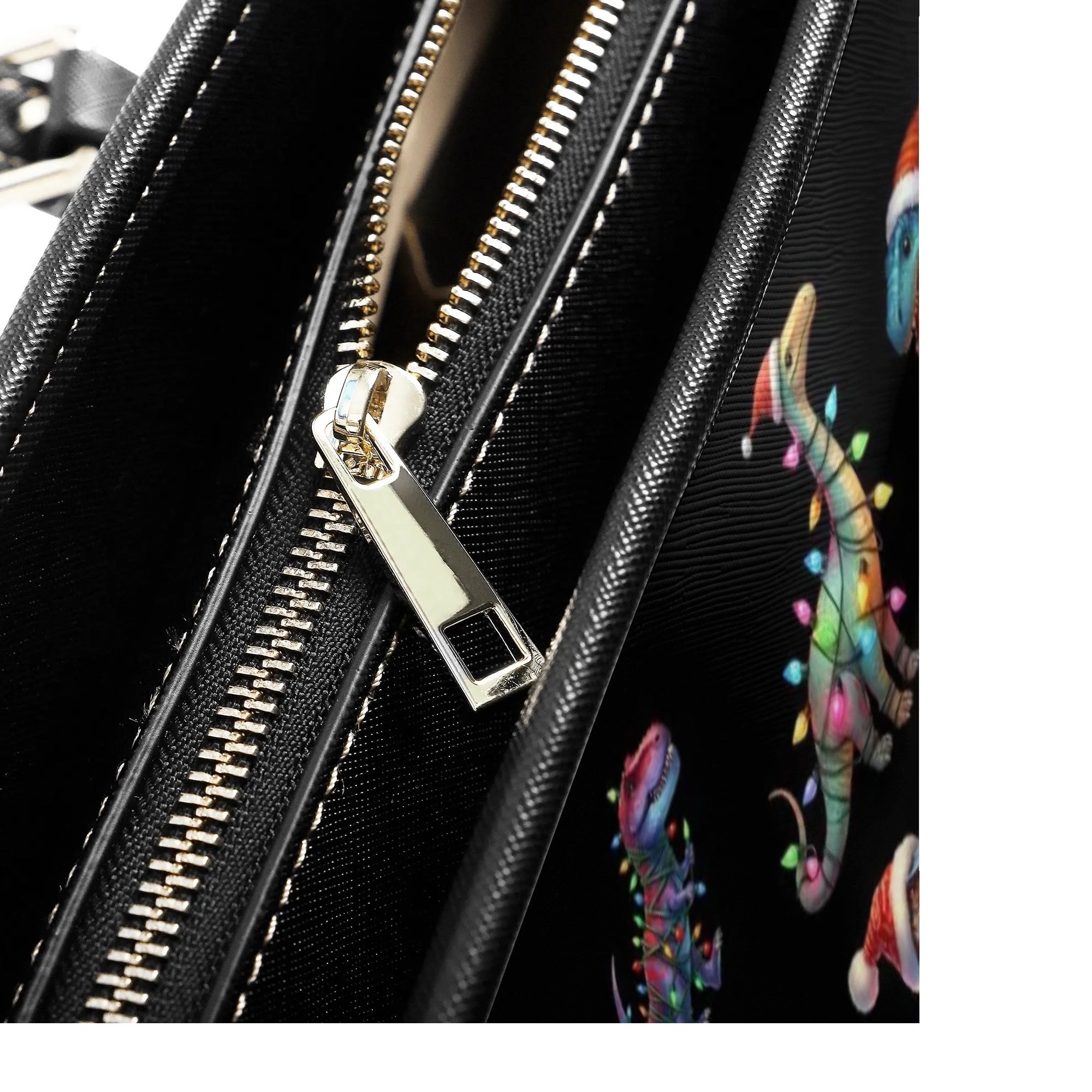 Dinos In Lights Tote Bag - Offbeat Sweetie