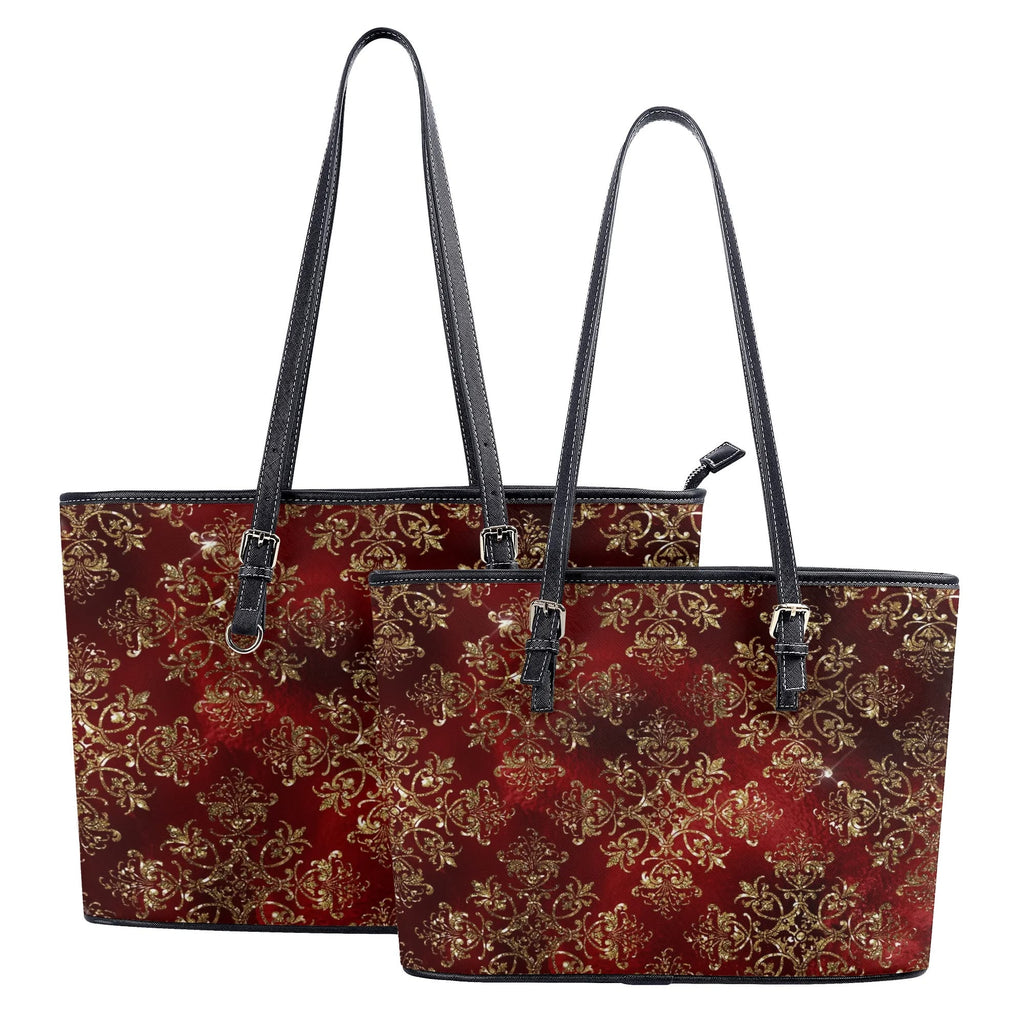 Christmas Wrapping Paper Tote Bag - Offbeat Sweetie