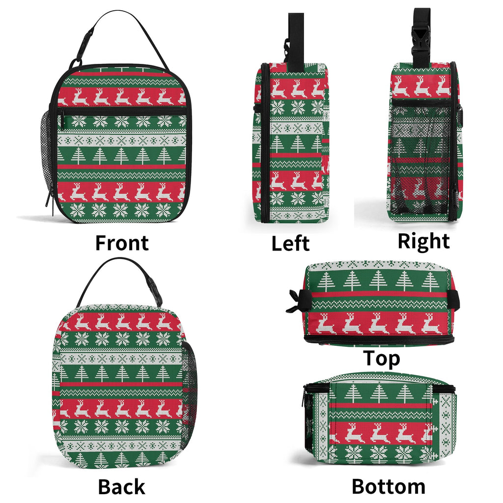 Ugly Christmas Insulated Lunch Bag - Offbeat Sweetie