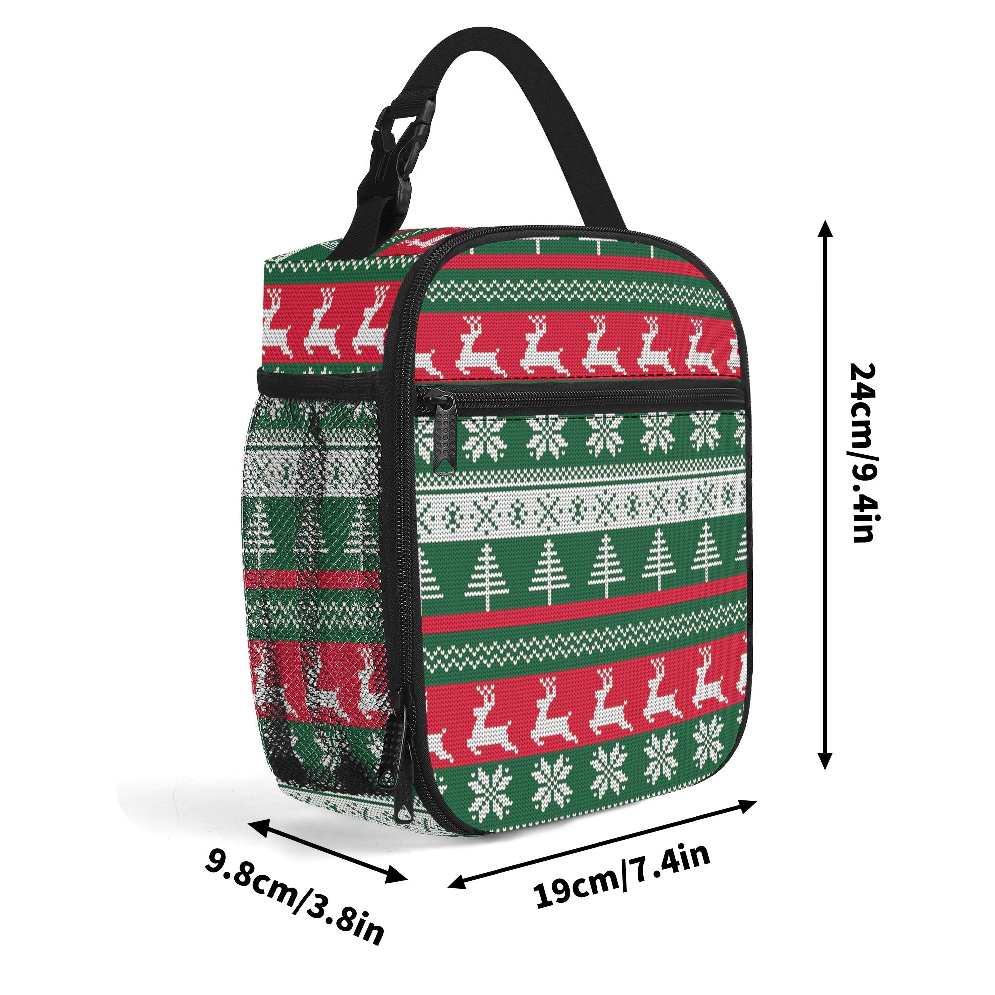 Ugly Christmas Insulated Lunch Bag - Offbeat Sweetie