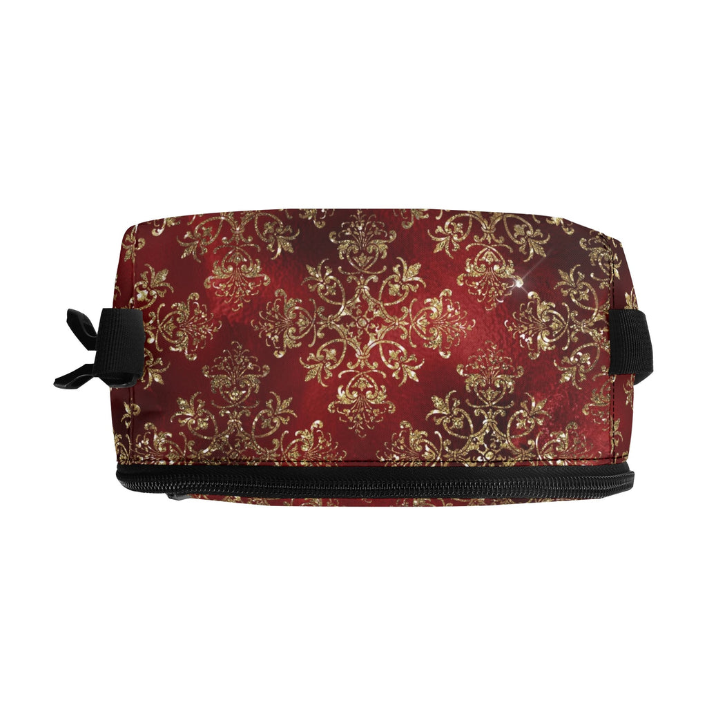 Christmas Wrapping Paper Insulated Lunch Bag - Offbeat Sweetie