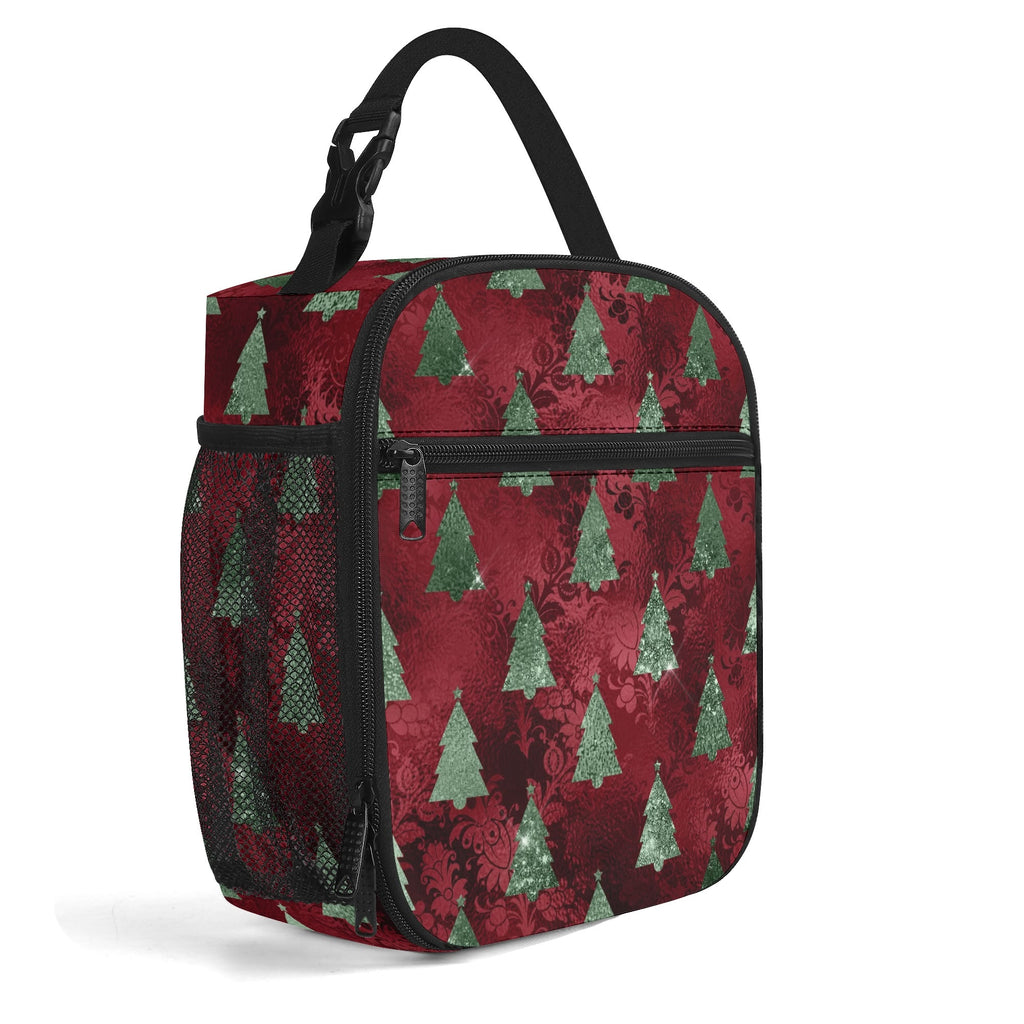 Glam Christmas Insulated Lunch Bag - Offbeat Sweetie