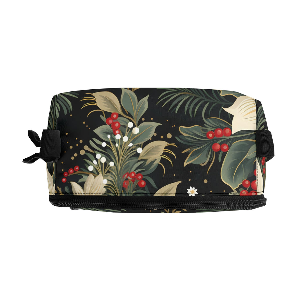 Christmas Flora Insulated Lunch Bag - Offbeat Sweetie