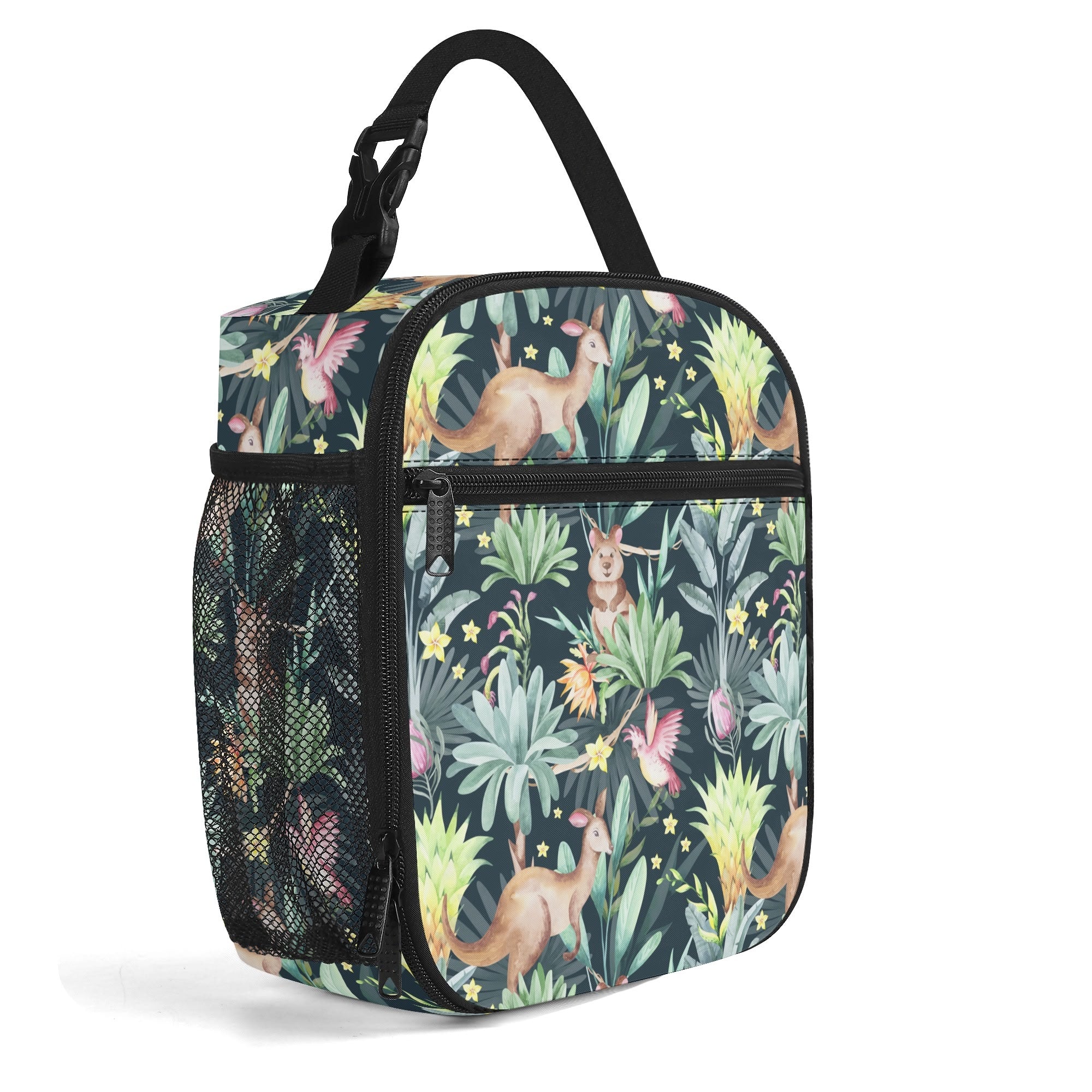 Wonderful Wildlife Insulated Lunch Bag - Offbeat Sweetie