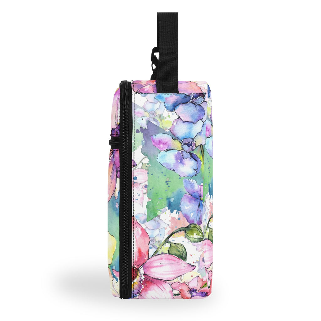 Watercolour Flowers Insulated Lunch Bag - Offbeat Sweetie
