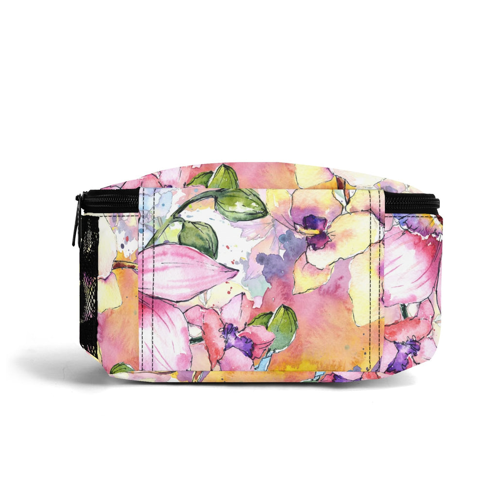 Watercolour Flowers Insulated Lunch Bag - Offbeat Sweetie