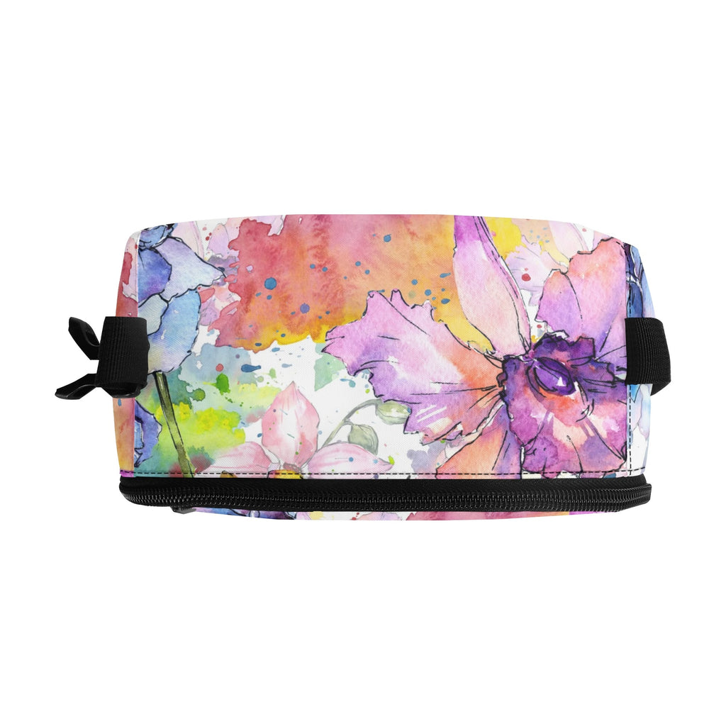 Watercolour Flowers Insulated Lunch Bag - Offbeat Sweetie