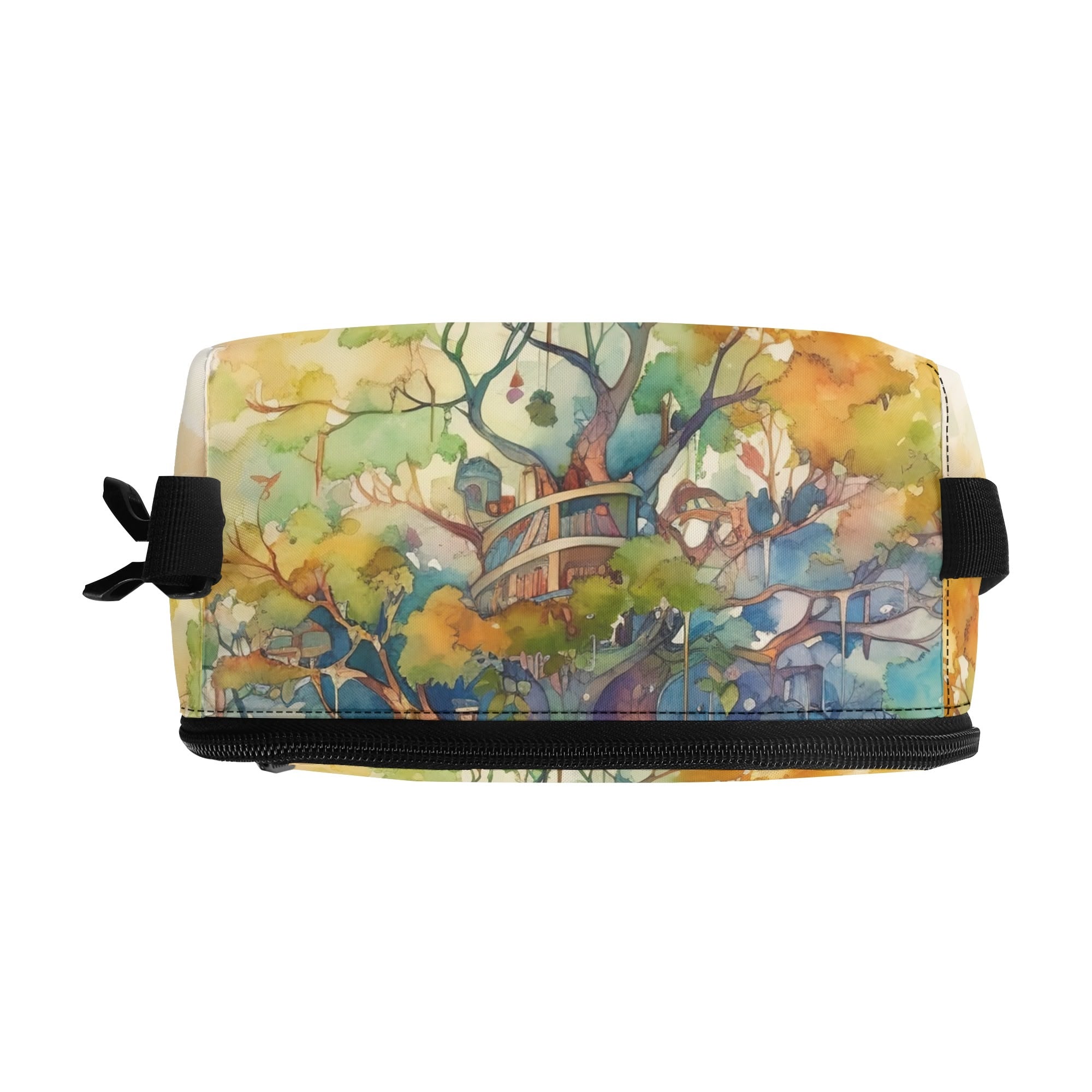Tree Library Insulated Lunch Bag - Offbeat Sweetie