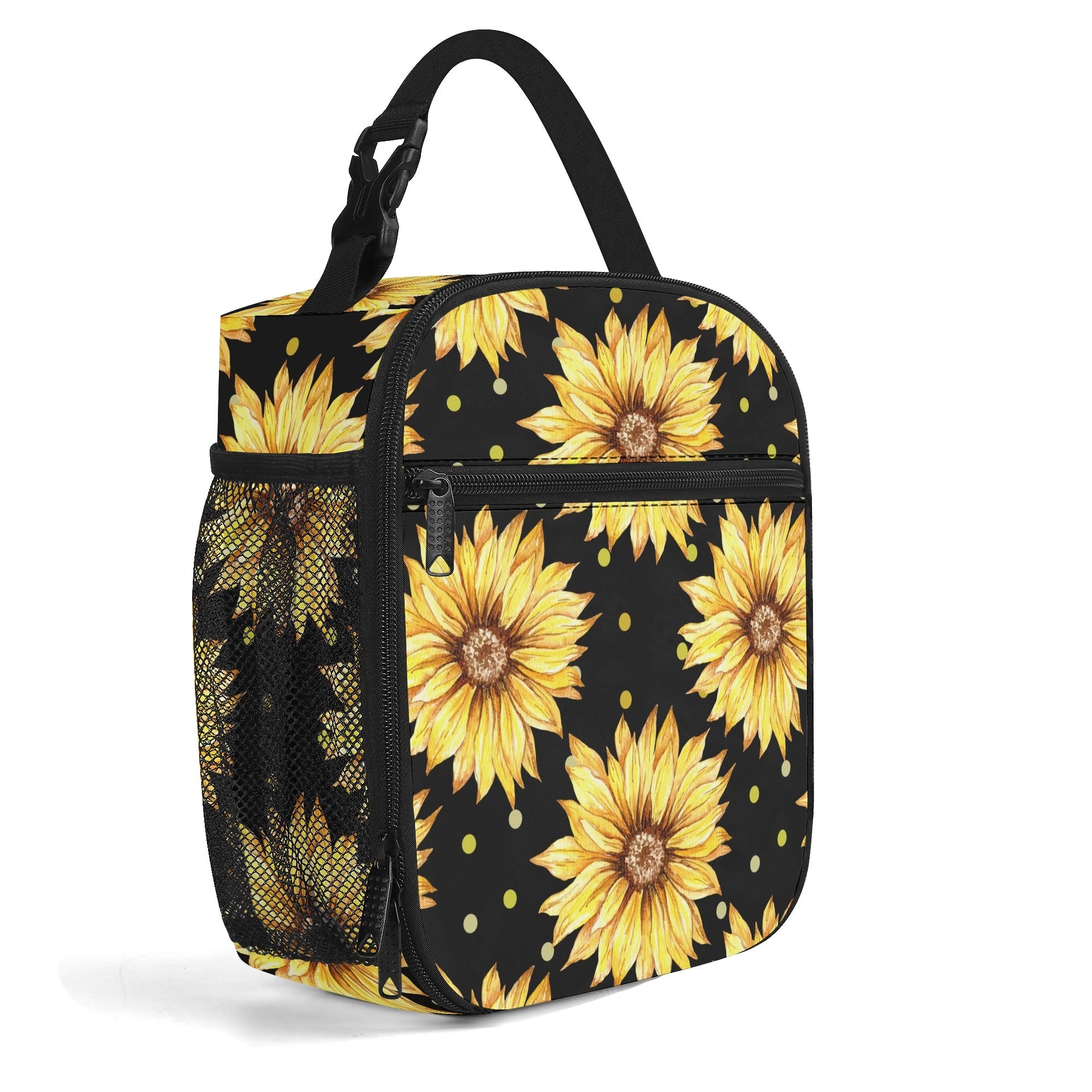 Sunflowers Insulated Lunch Bag - Offbeat Sweetie