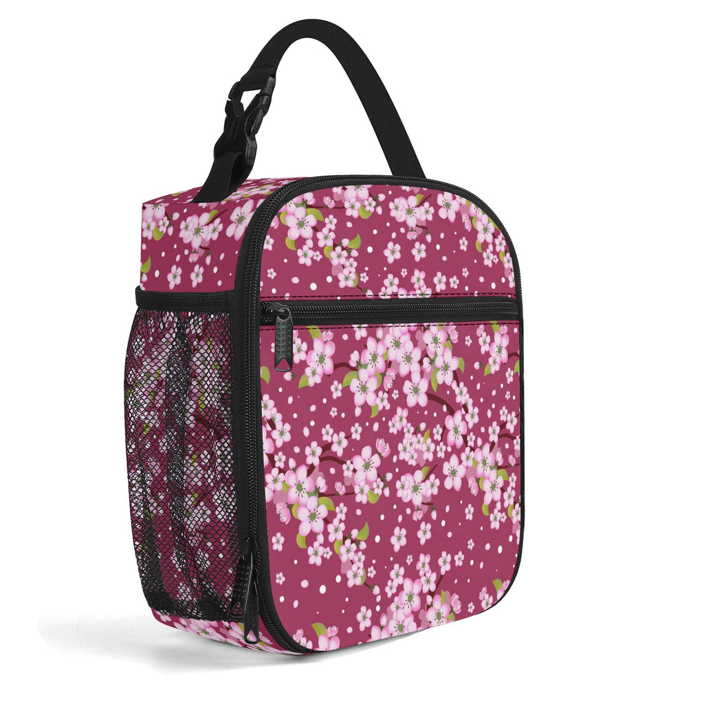 Sakura Insulated Lunch Bag - Offbeat Sweetie