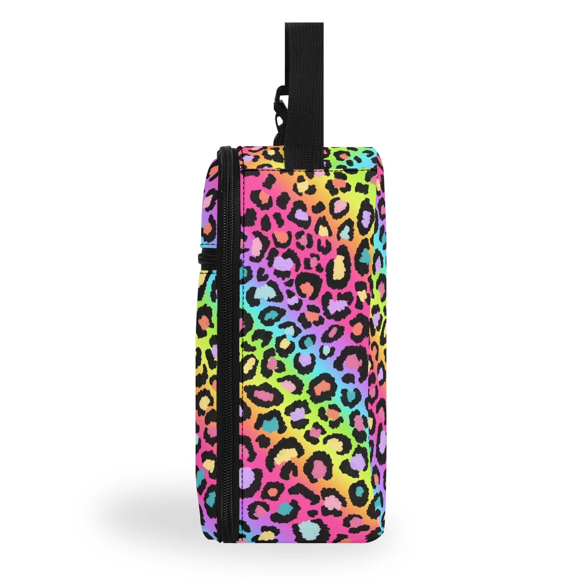 Rainbow Leopard Insulated Lunch Bag - Offbeat Sweetie