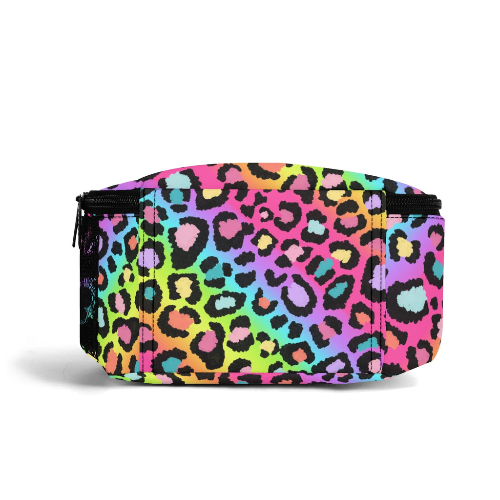 Rainbow Leopard Insulated Lunch Bag - Offbeat Sweetie
