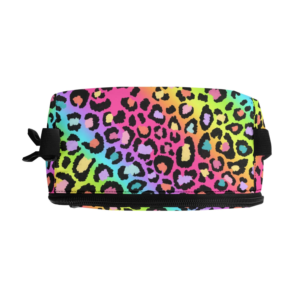 Rainbow Leopard Insulated Lunch Bag - Offbeat Sweetie