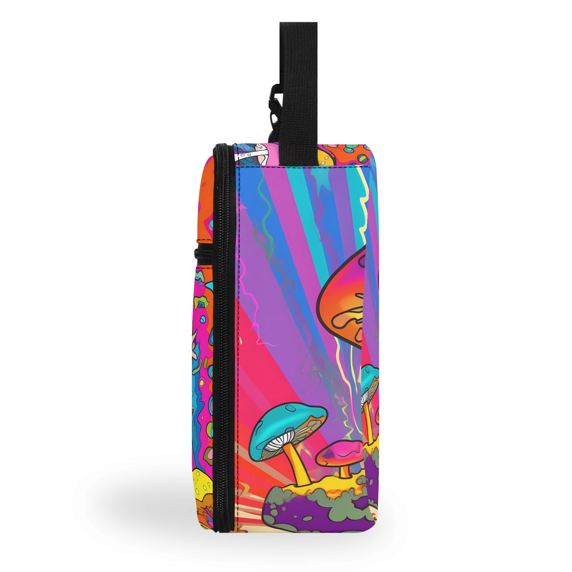 Psychedelic Mushies Insulated Lunch Bag - Offbeat Sweetie
