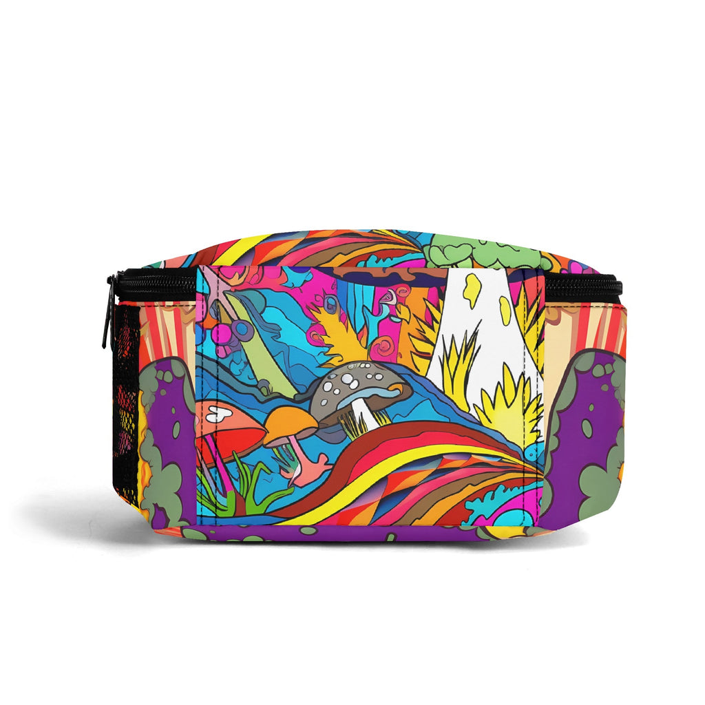 Psychedelic Mushies Insulated Lunch Bag - Offbeat Sweetie