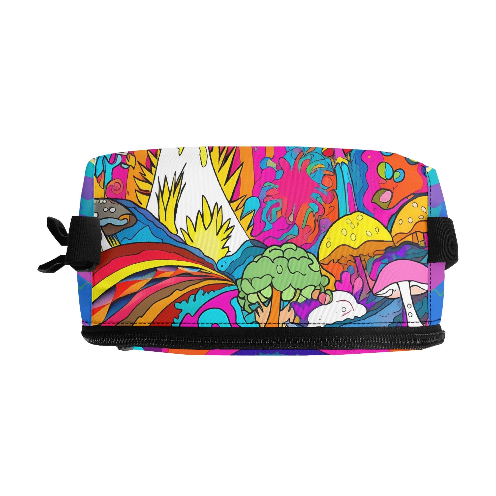 Psychedelic Mushies Insulated Lunch Bag - Offbeat Sweetie