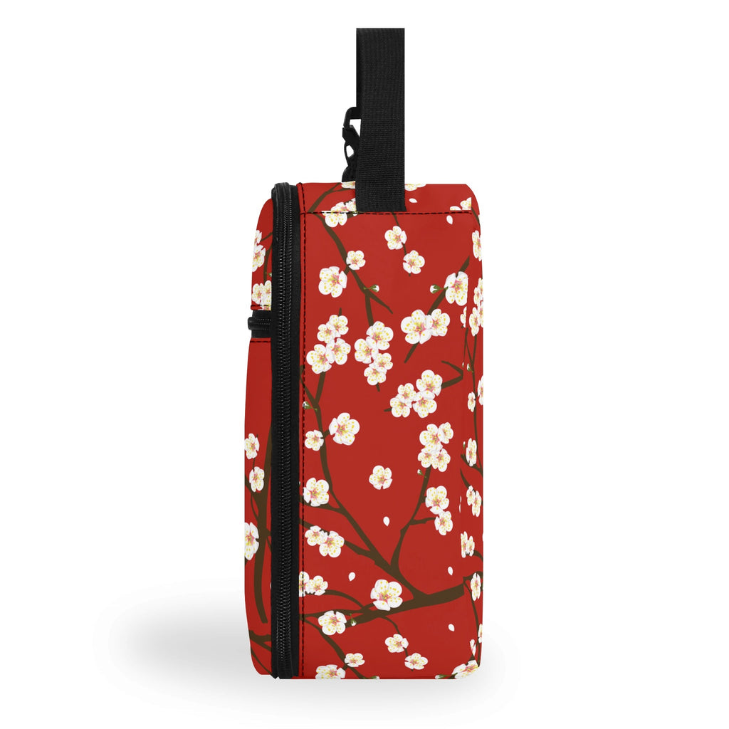 Plum Blossoms Insulated Lunch Bag - Offbeat Sweetie
