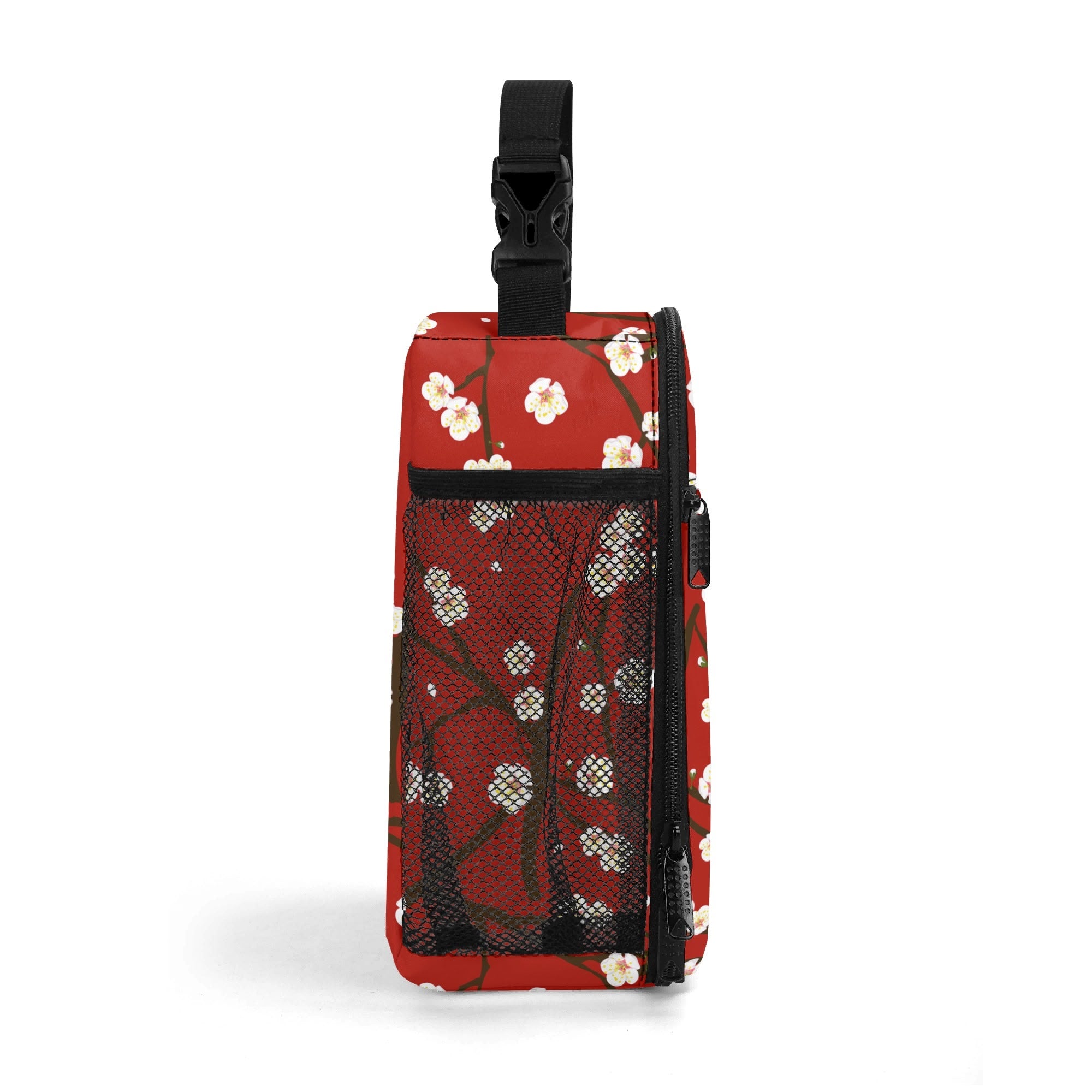 Plum Blossoms Insulated Lunch Bag - Offbeat Sweetie