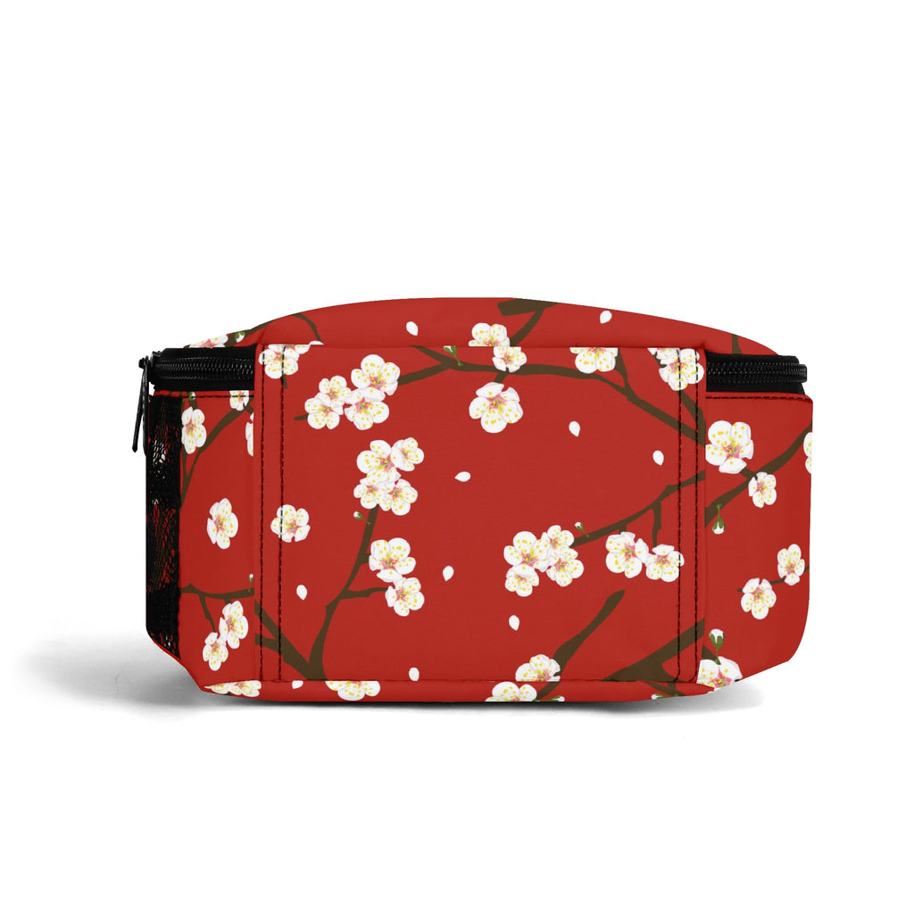 Plum Blossoms Insulated Lunch Bag - Offbeat Sweetie