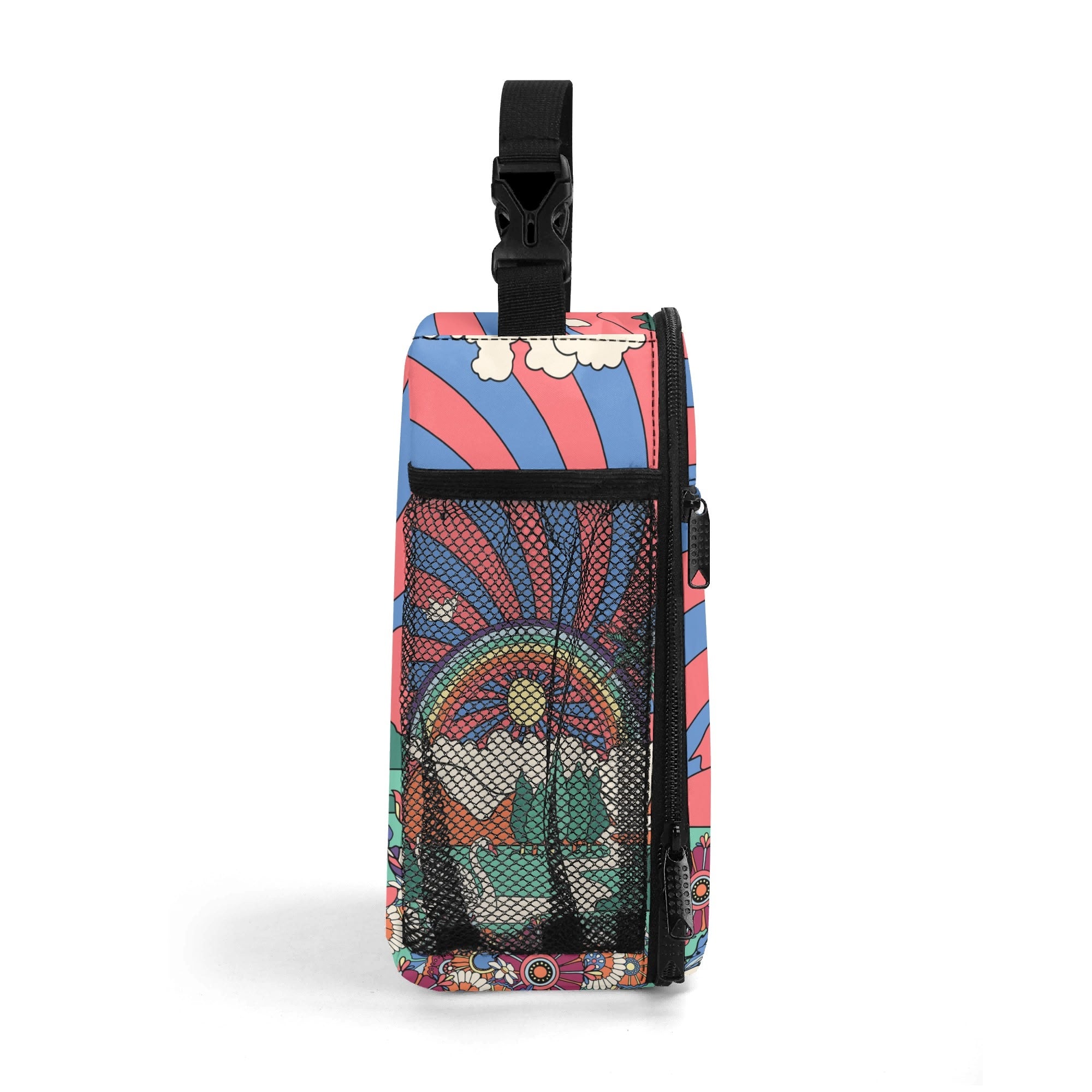 Peace And Love Insulated Lunch Bag - Offbeat Sweetie