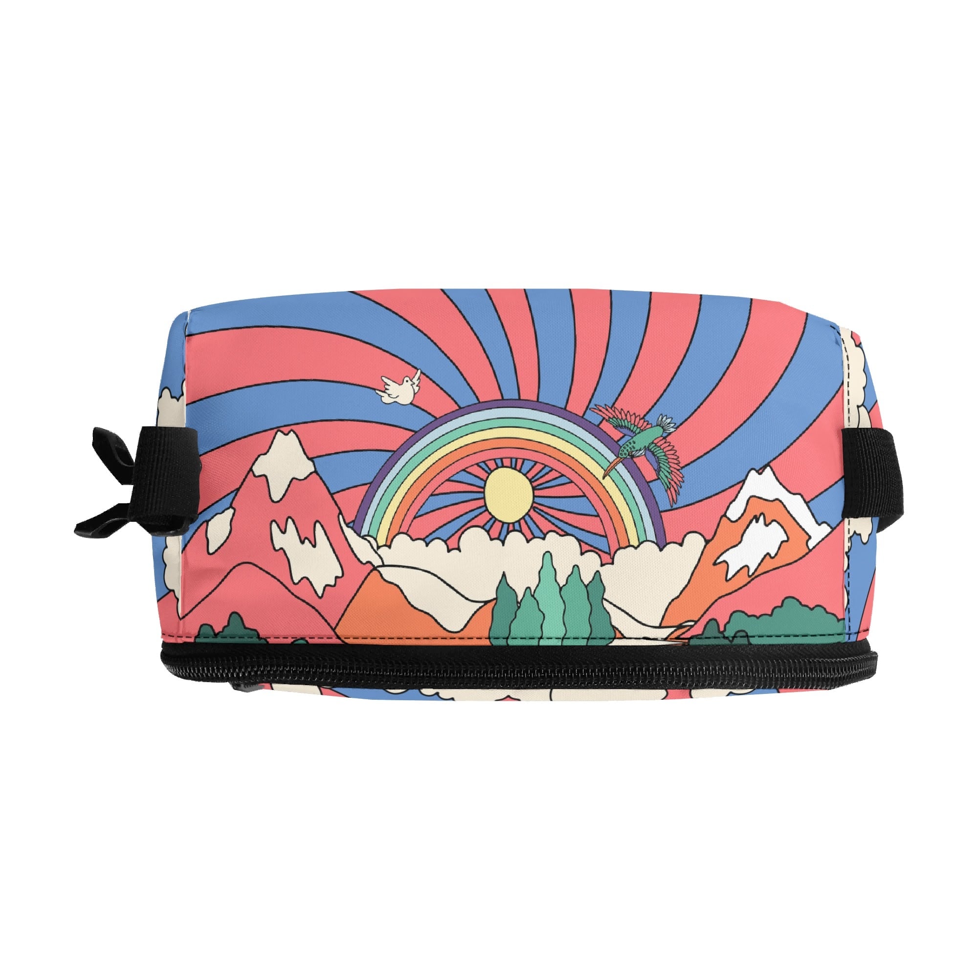 Peace And Love Insulated Lunch Bag - Offbeat Sweetie