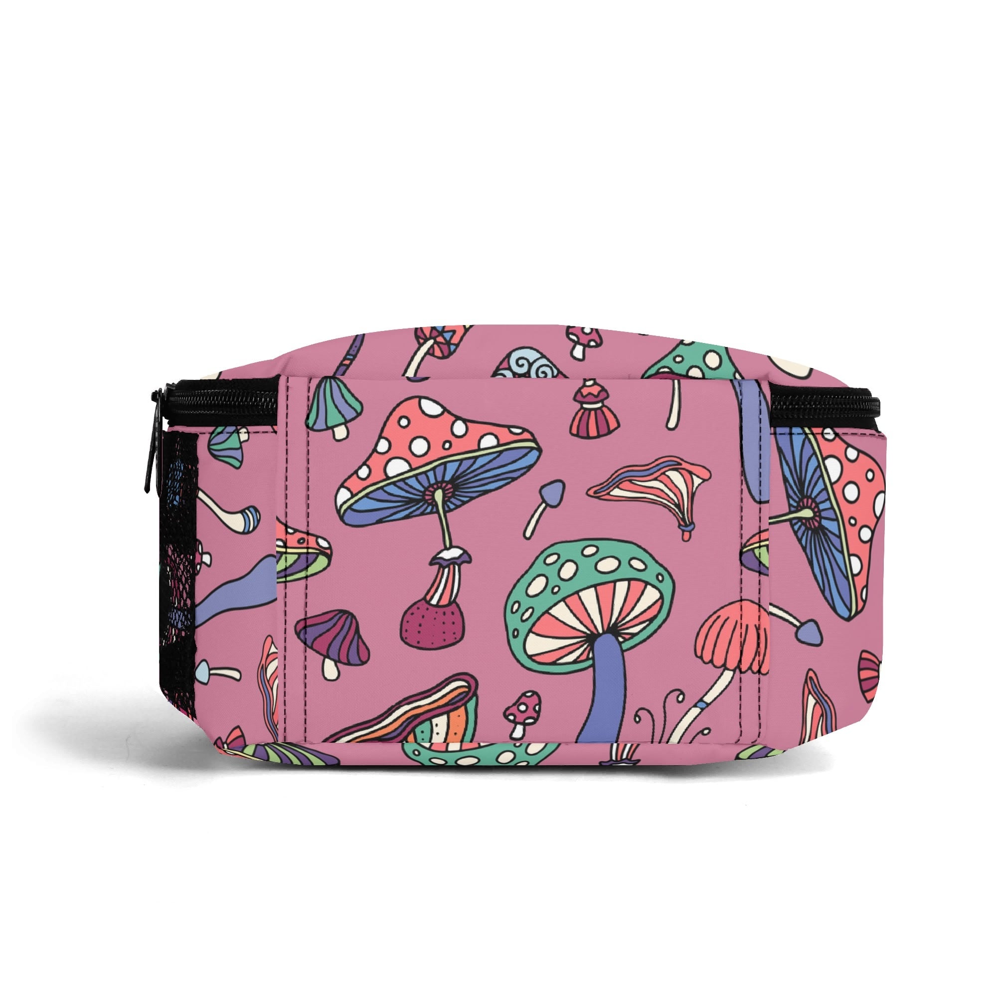 Retro Mushrooms Insulated Lunch Bag - Offbeat Sweetie